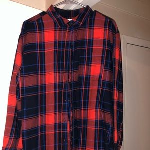 NWOT Old Navy Boyfriend Flannel
